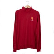 USC Trojans SC Interlock Mom 1/4 Zip Sweatshirt